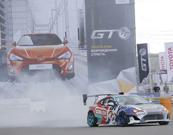 «Toyota&nbsp;GT86-шоу» — заряд адреналина и яркие эмоции