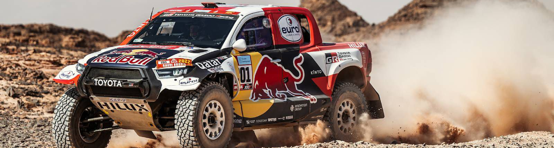 Изображение на странице НАССЕР АЛЬ-АТТИЯ ЗА РУЛЕМ TOYOTA HILUX СТАЛ ПОБЕДИТЕЛЕМ РАЛЛИ-РЕЙДА «ДАКАР-2022» Тойота Major